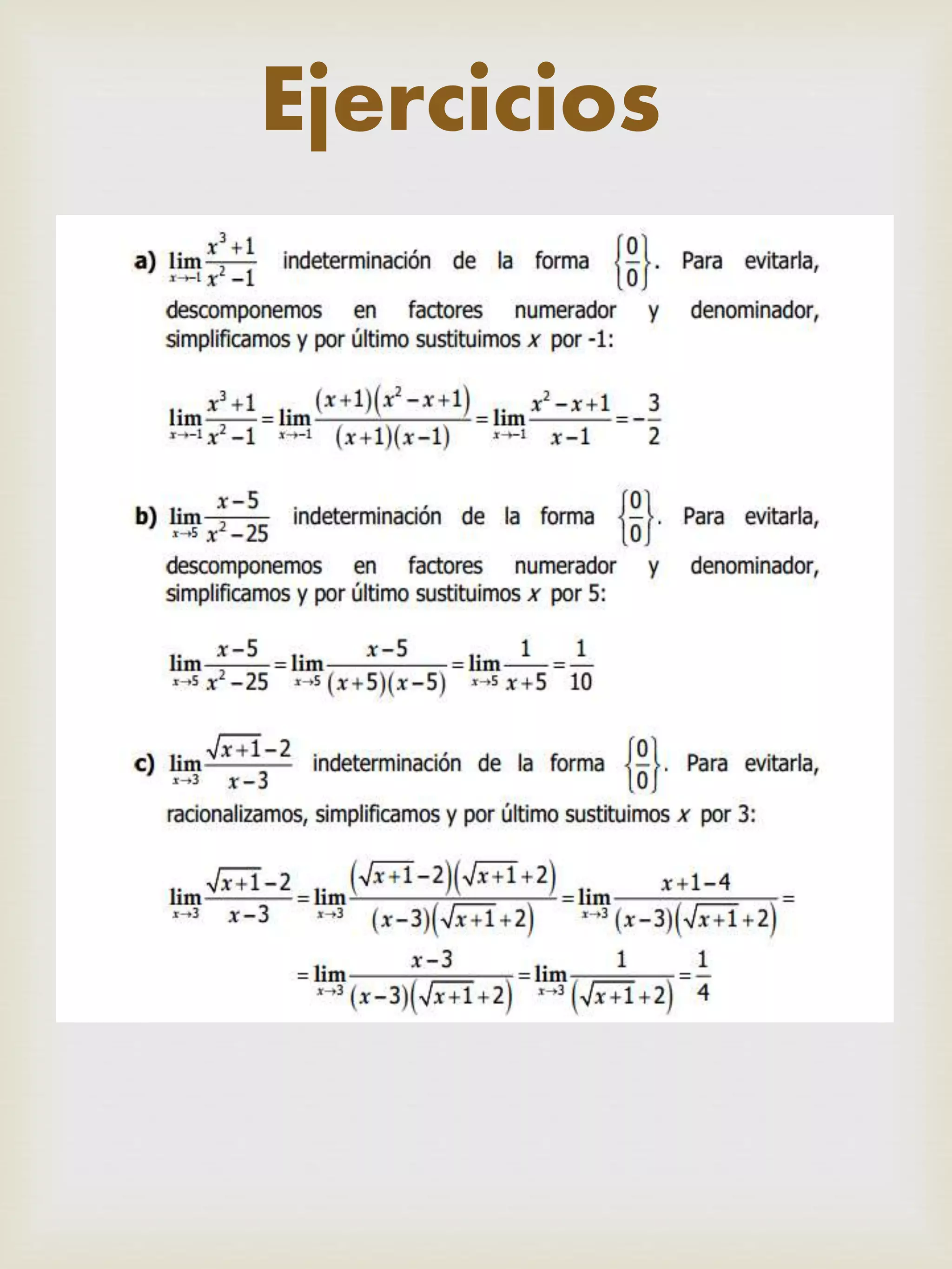 Teoria de limites PDF