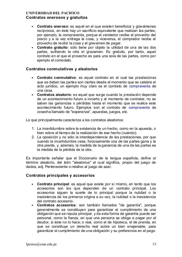 Teoria de los contratos lp