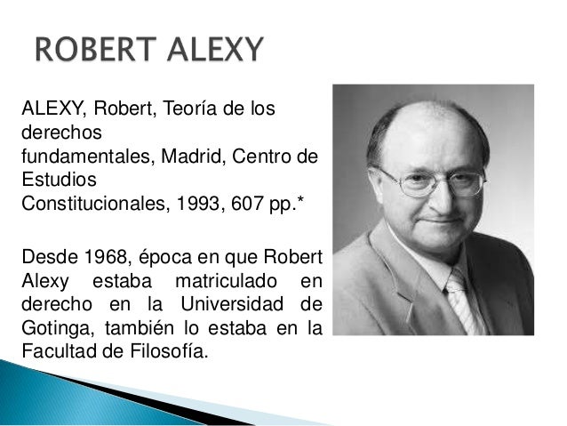La Teoría de los Derechos Fundamentales de Robert Alexy: Una Guía Completa Teoria de los derechos fundamentales robert alexy