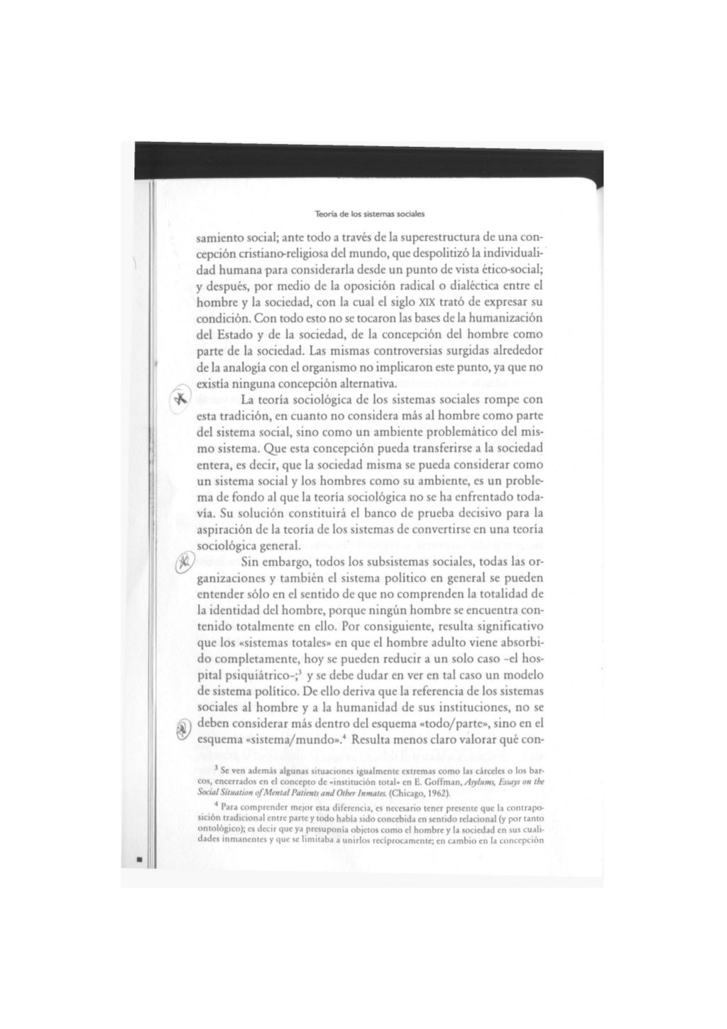 Teoría de los sistemas sociales. Niklas Luhmann Teoría de los sistemas sociales. Niklas Luhmann