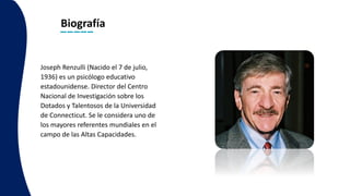 LA TEORIA DE RENZULLI LOS TRES ANILLOS - PSICOLOGÍA- EDUCACIÓN | PDF