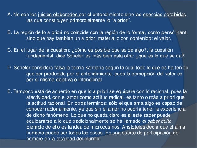 Max Scheler, Nicolai Hartmann, teoría de los valores