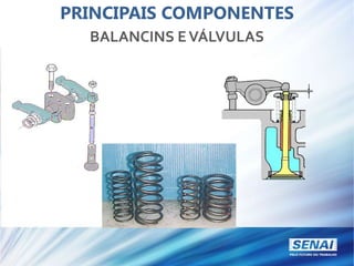 BALANCINS EVÁLVULAS
PRINCIPAIS COMPONENTES
 