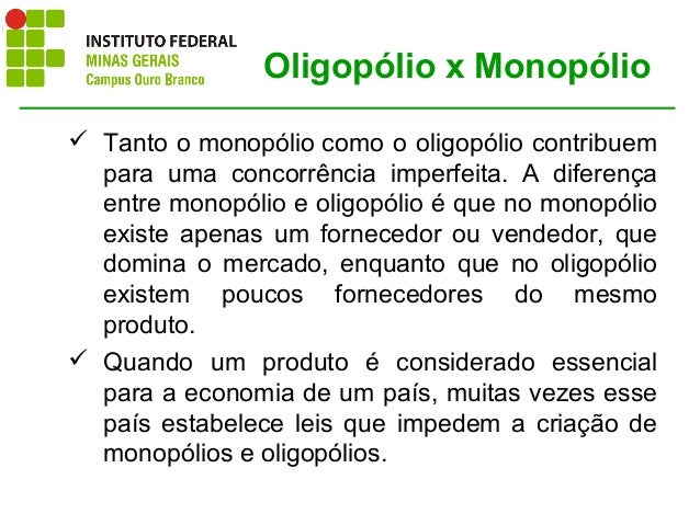 Oligopolio Bilateral _ O que é monopólio oligopólio Monopsonio e ...