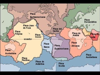 Teoria de placas tectonicas para el continente americano | PPT