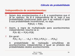 Teoria de probabilidades | PDF