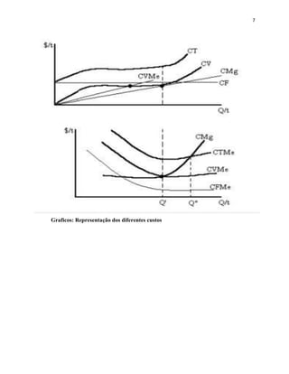 7

Graficos: Representação dos diferentes custos

 