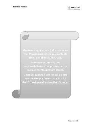 Teoria do Processo
Página 92 de 92
 