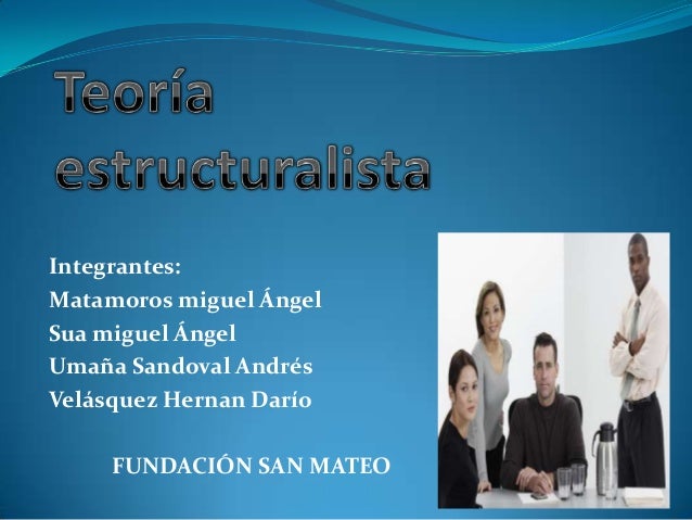 Teoria estructuralista