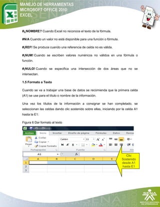Teoria Excel