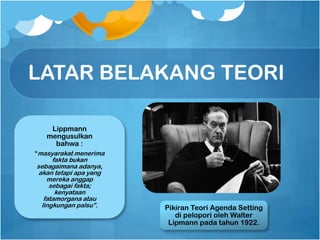 Teori agenda setting | PPT