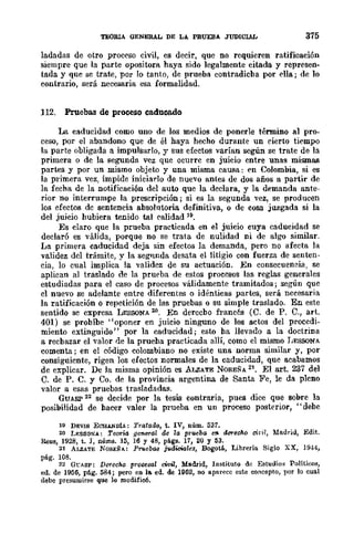 Teoría General de la Prueba de Hernando Devis Echandía TOMO I