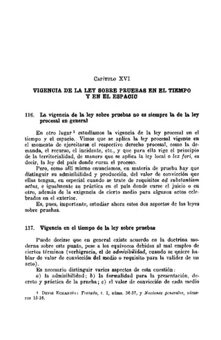 Teoría General de la Prueba de Hernando Devis Echandía TOMO I