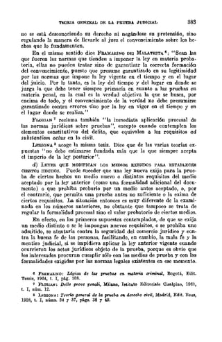Teoría General de la Prueba de Hernando Devis Echandía TOMO I