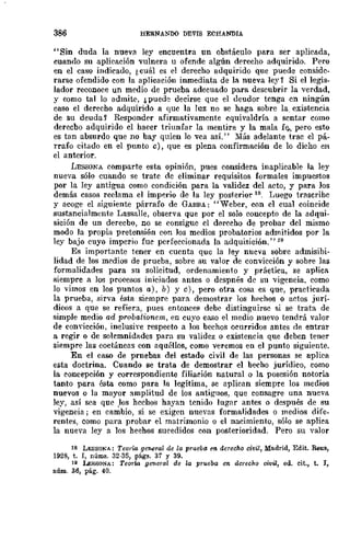 Teoría General de la Prueba de Hernando Devis Echandía TOMO I