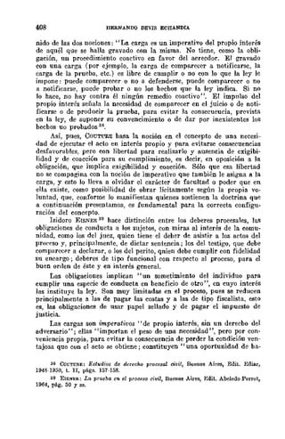 Teoría General de la Prueba de Hernando Devis Echandía TOMO I
