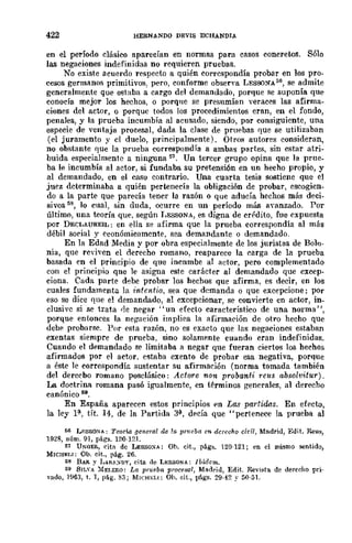 Teoría General de la Prueba de Hernando Devis Echandía TOMO I