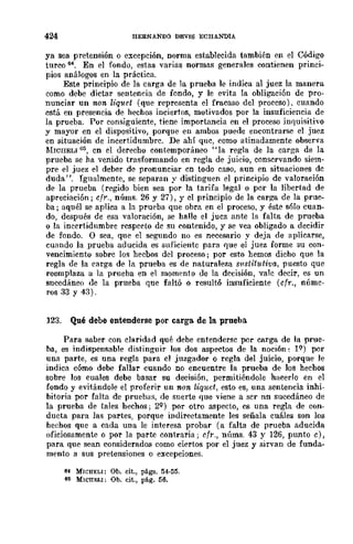 Teoría General de la Prueba de Hernando Devis Echandía TOMO I