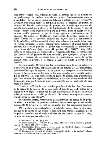 Teoría General de la Prueba de Hernando Devis Echandía TOMO I
