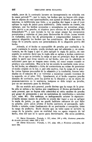 Teoría General de la Prueba de Hernando Devis Echandía TOMO I