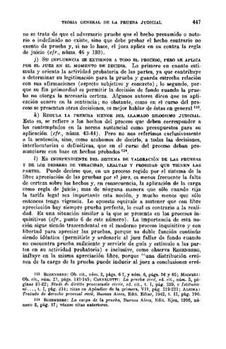 Teoría General de la Prueba de Hernando Devis Echandía TOMO I
