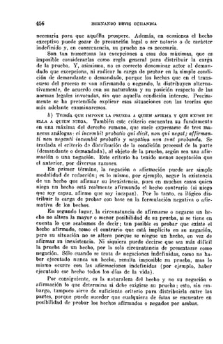 Teoría General de la Prueba de Hernando Devis Echandía TOMO I