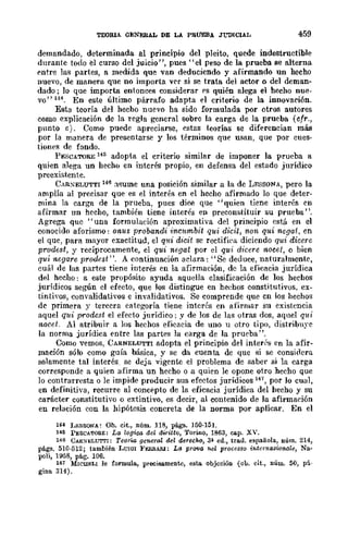 Teoría General de la Prueba de Hernando Devis Echandía TOMO I