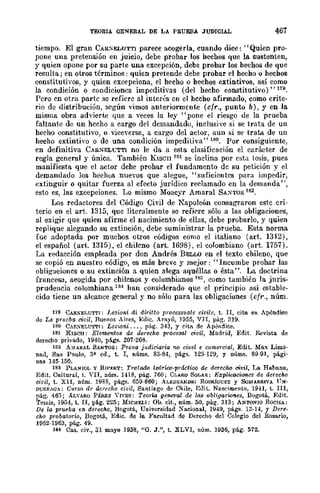 Teoría General de la Prueba de Hernando Devis Echandía TOMO I