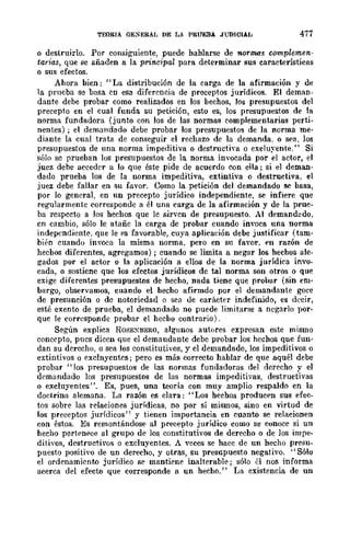 Teoría General de la Prueba de Hernando Devis Echandía TOMO I