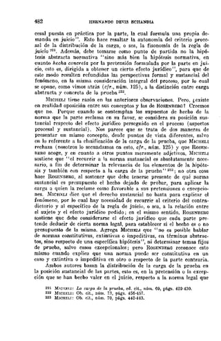 Teoría General de la Prueba de Hernando Devis Echandía TOMO I