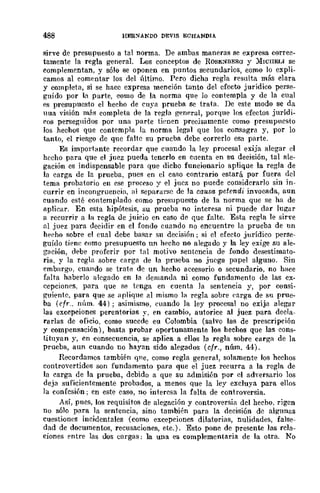 Teoría General de la Prueba de Hernando Devis Echandía TOMO I