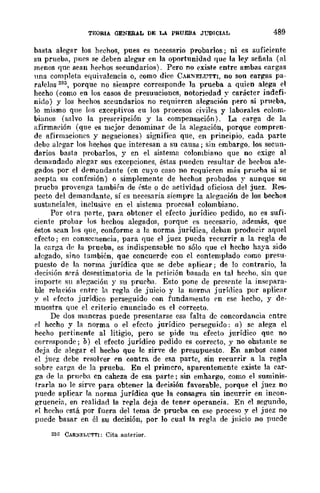 Teoría General de la Prueba de Hernando Devis Echandía TOMO I