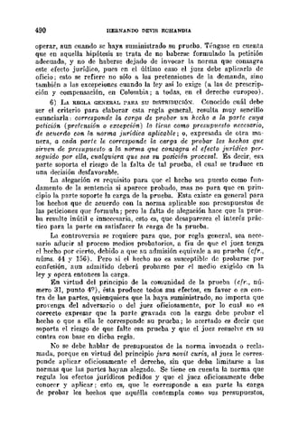 Teoría General de la Prueba de Hernando Devis Echandía TOMO I
