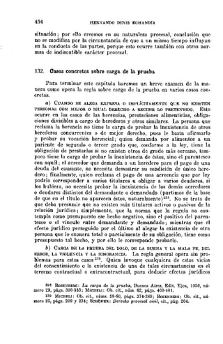 Teoría General de la Prueba de Hernando Devis Echandía TOMO I