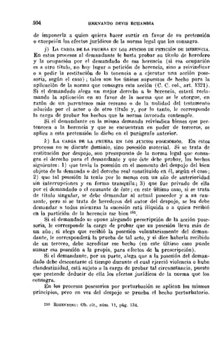 Teoría General de la Prueba de Hernando Devis Echandía TOMO I