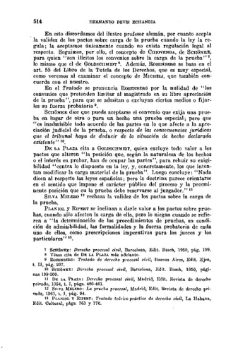 Teoría General de la Prueba de Hernando Devis Echandía TOMO I