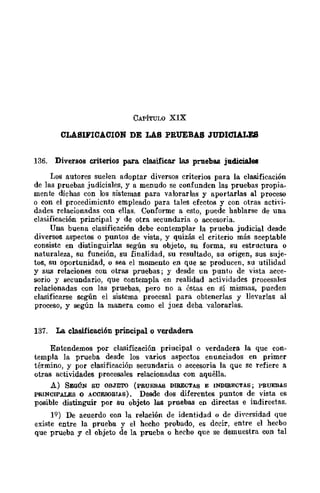 Teoría General de la Prueba de Hernando Devis Echandía TOMO I