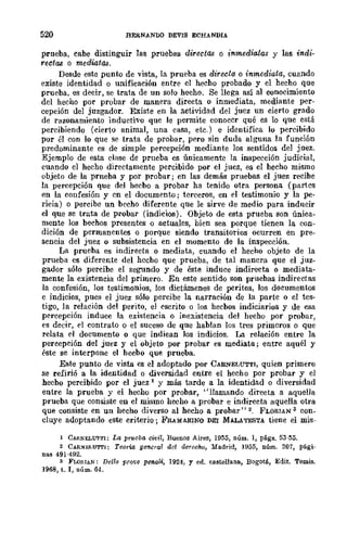 Teoría General de la Prueba de Hernando Devis Echandía TOMO I