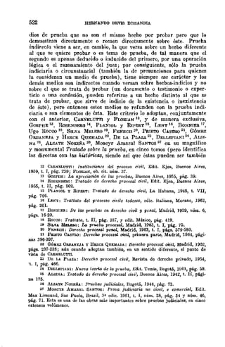 Teoría General de la Prueba de Hernando Devis Echandía TOMO I