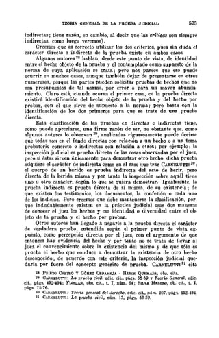 Teoría General de la Prueba de Hernando Devis Echandía TOMO I
