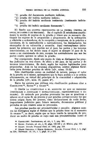 Teoría General de la Prueba de Hernando Devis Echandía TOMO I