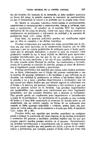 Teoría General de la Prueba de Hernando Devis Echandía TOMO I