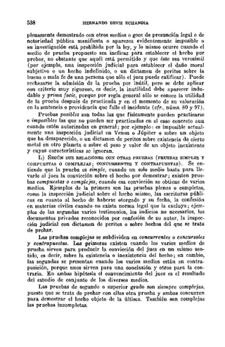 Teoría General de la Prueba de Hernando Devis Echandía TOMO I