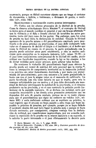 Teoría General de la Prueba de Hernando Devis Echandía TOMO I
