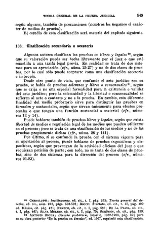 Teoría General de la Prueba de Hernando Devis Echandía TOMO I