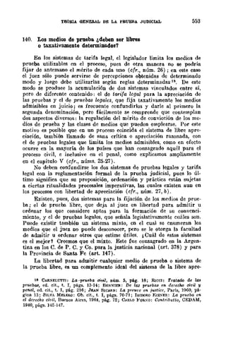 Teoría General de la Prueba de Hernando Devis Echandía TOMO I