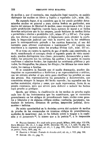 Teoría General de la Prueba de Hernando Devis Echandía TOMO I