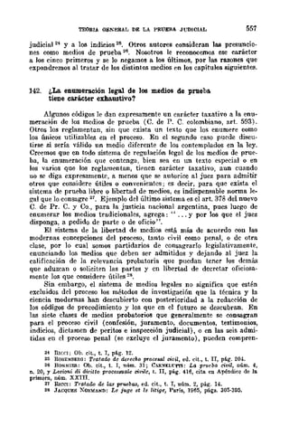 Teoría General de la Prueba de Hernando Devis Echandía TOMO I