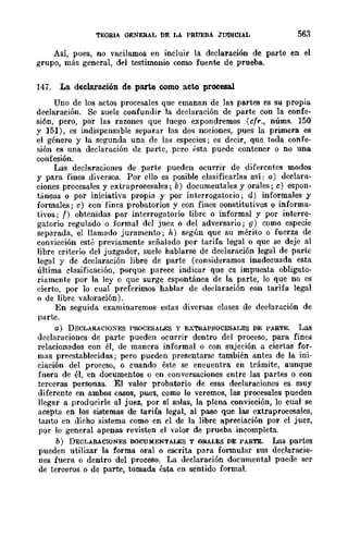 Teoría General de la Prueba de Hernando Devis Echandía TOMO I