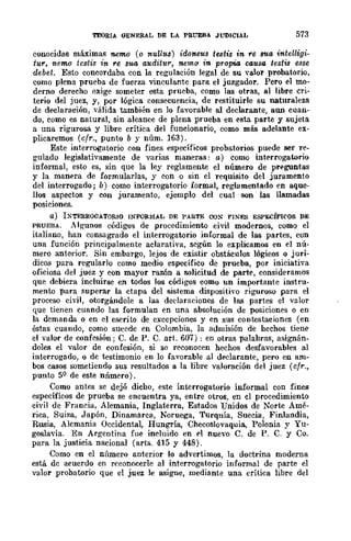 Teoría General de la Prueba de Hernando Devis Echandía TOMO I